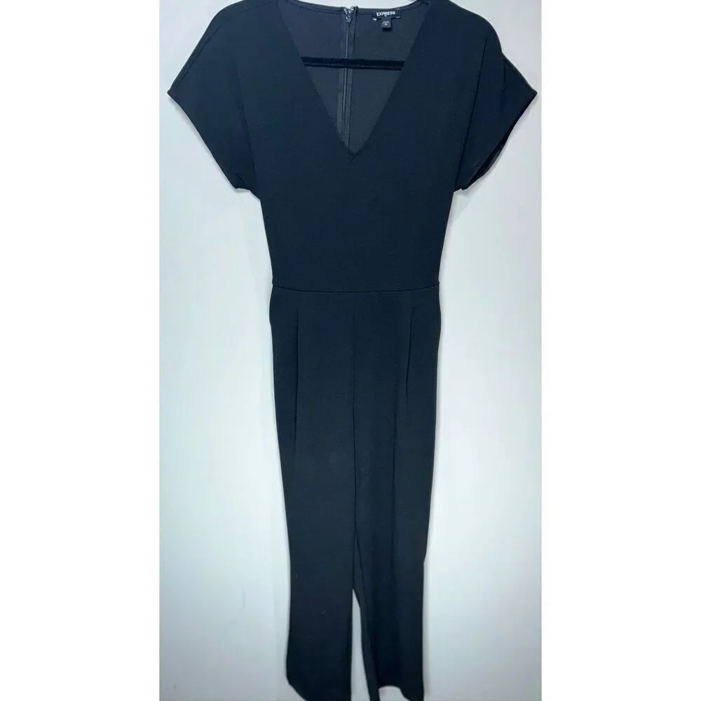 Express black jumpsuit size medium